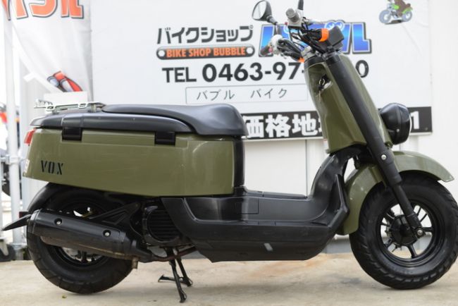 ヤマハ　VOX　SA31J型　グリーン　平塚市　不動バイク